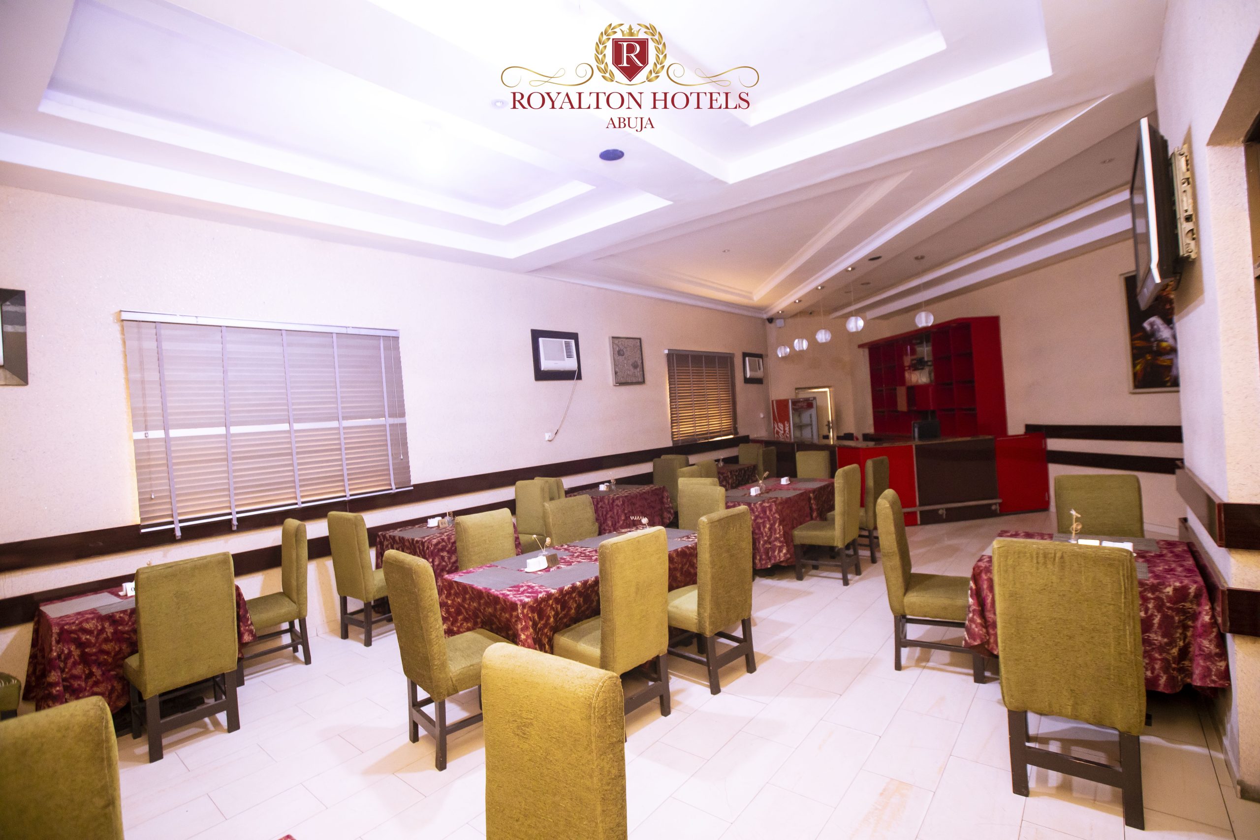 "Get your favourite african and international cuisine in royalton hotel Restaurant"